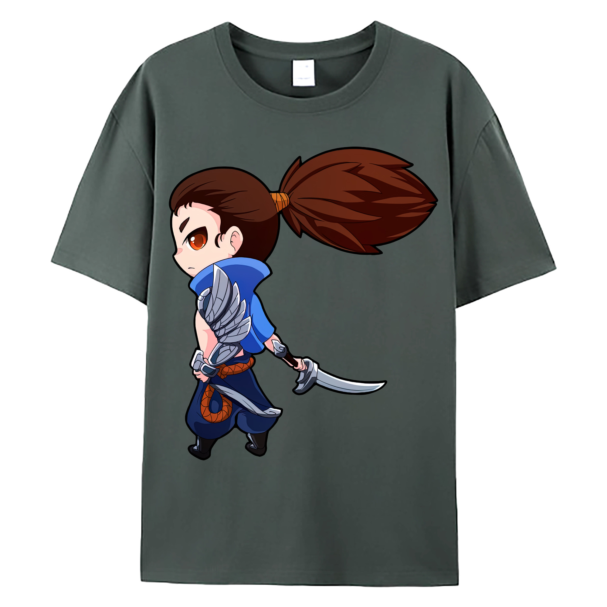 （画像用） リーグ・オブ・レジェンド League of Legends LOL 綿100％ メンズ半袖Tシャツ｜肌触りやわらか＆通気性